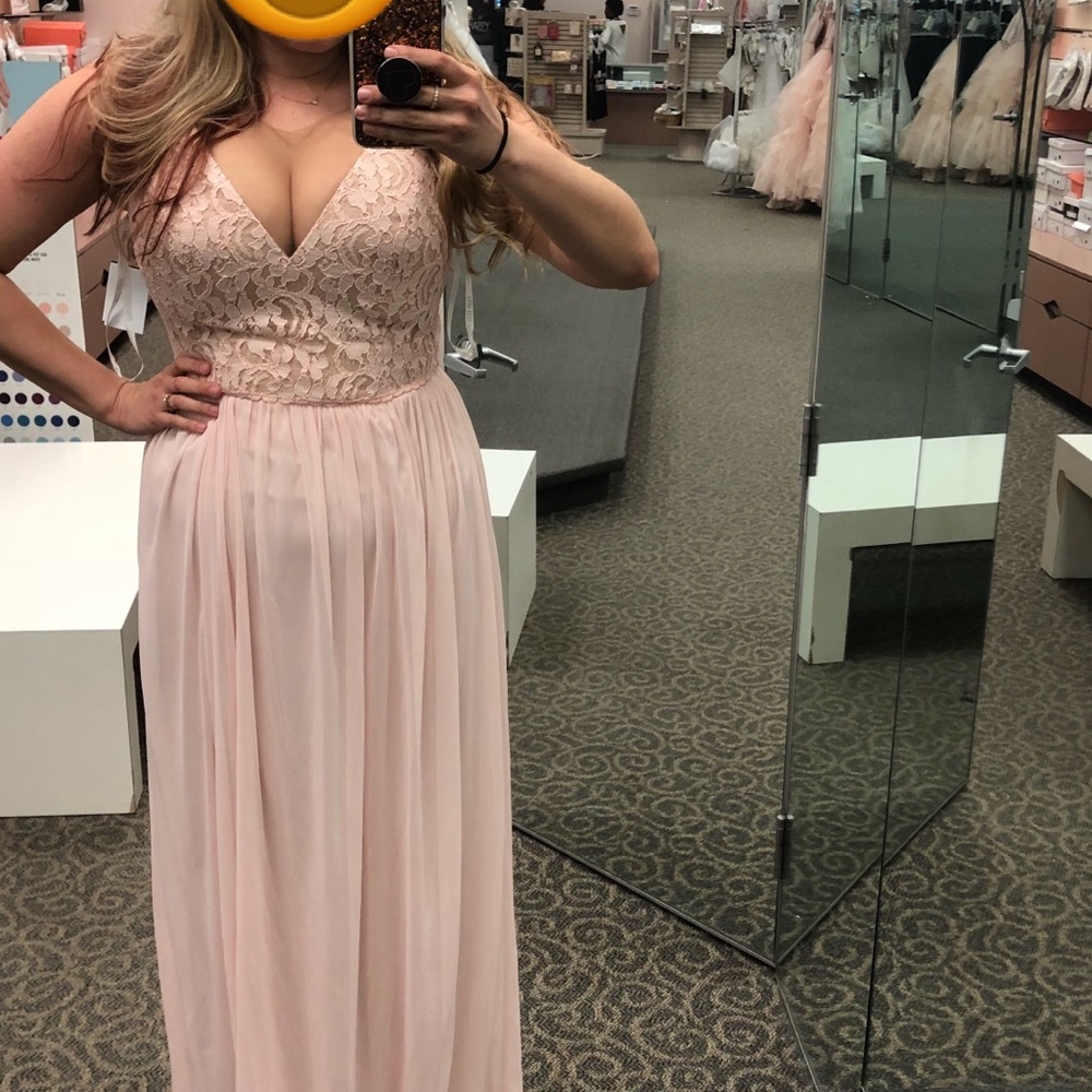 Blush Pink Dress - Picture 1 of 2